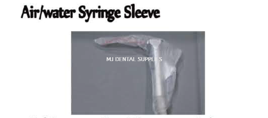 PLASTIC AIR/WATER SYRINGE SLEEVE