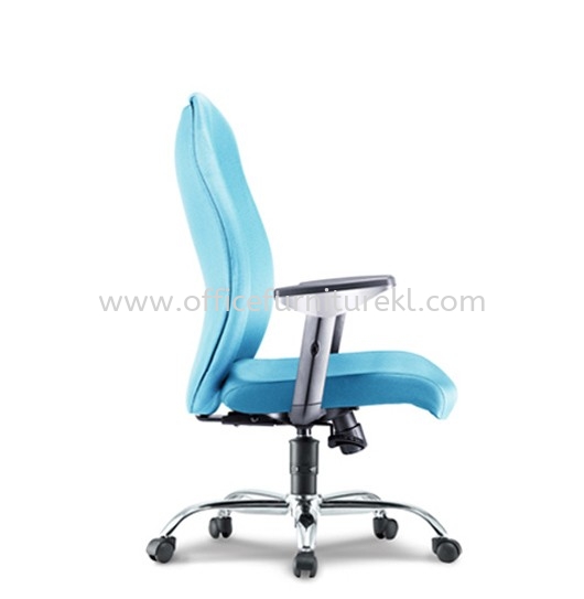 HALEY MEDIUM BACK EXECUTIVE CHAIR | LEATHER OFFICE CHAIR AMPANG JAYA SELANGOR