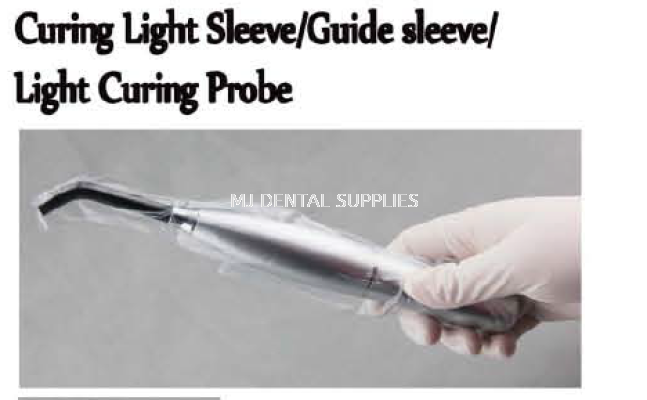 PLASTIC CURING LIGHT SLEEVE