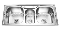 BRAND: CODECOR-CO9846S  Stainless Steel Sink Kitchen Sinks