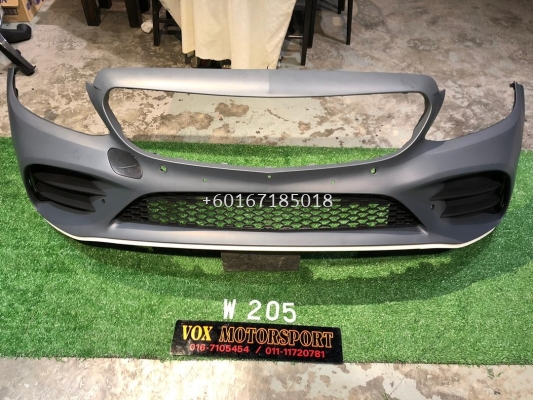 c43 w205 amg bumper part fit for mercedes benz w205 c class replace upgrade performance look pp material brand new