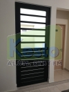  Performance Swing Door With Grill & Aluminium Panel