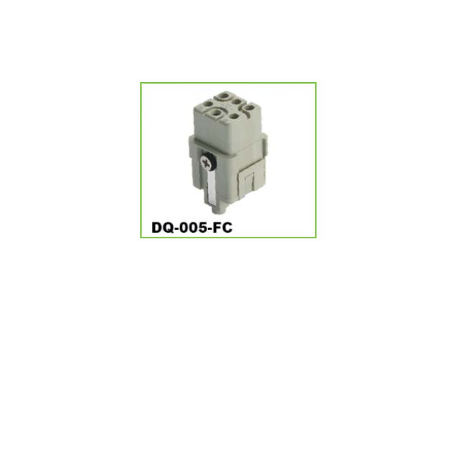 degson - dq-005-fc dq series heavy duty connectors 