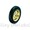 Single bearing Rubber Wheel Wheel Castor & Wheel