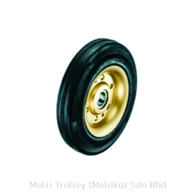 Single bearing Rubber Wheel