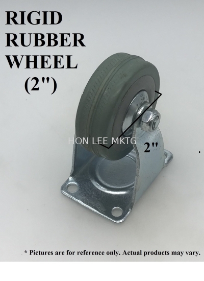 RIGID RUBBER WHEEL 2" 