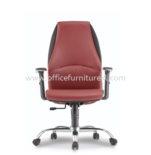 ZINNIA EXECUTIVE MEDIUM BACK LEATHER OFFICE CHAIR - Top 10 Comfortable Executive Office Chair | Executive Office Chair Sentul | Executive Office Chair Brickfield | Executive Office Chair Bandar Teknologi Kajang 