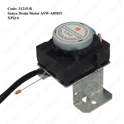 Code: 31215-B Drain Motor for Sanyo XPQ-6