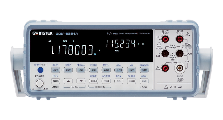 gw instek gdm-8261a dual measurement multimeter