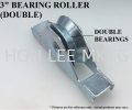 BEARING ROLLER 3" (DOUBLE) 3" BEARING ROLLER (DOUBLE) BEARING ROLLER (DOUBLE) ROLLERS / WHEELS / BEARINGS