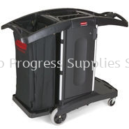 9T76 Compact Folding Housekeeping Cart