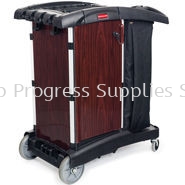 9T94 Deluxe Paneled Compact Housekeeping Cart