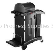 1861427 Executive Janitorial Cleaning Cart - High Security