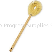 6301 Toilet Bowl Brush, Hardwood Handle, Polypropylene Fill