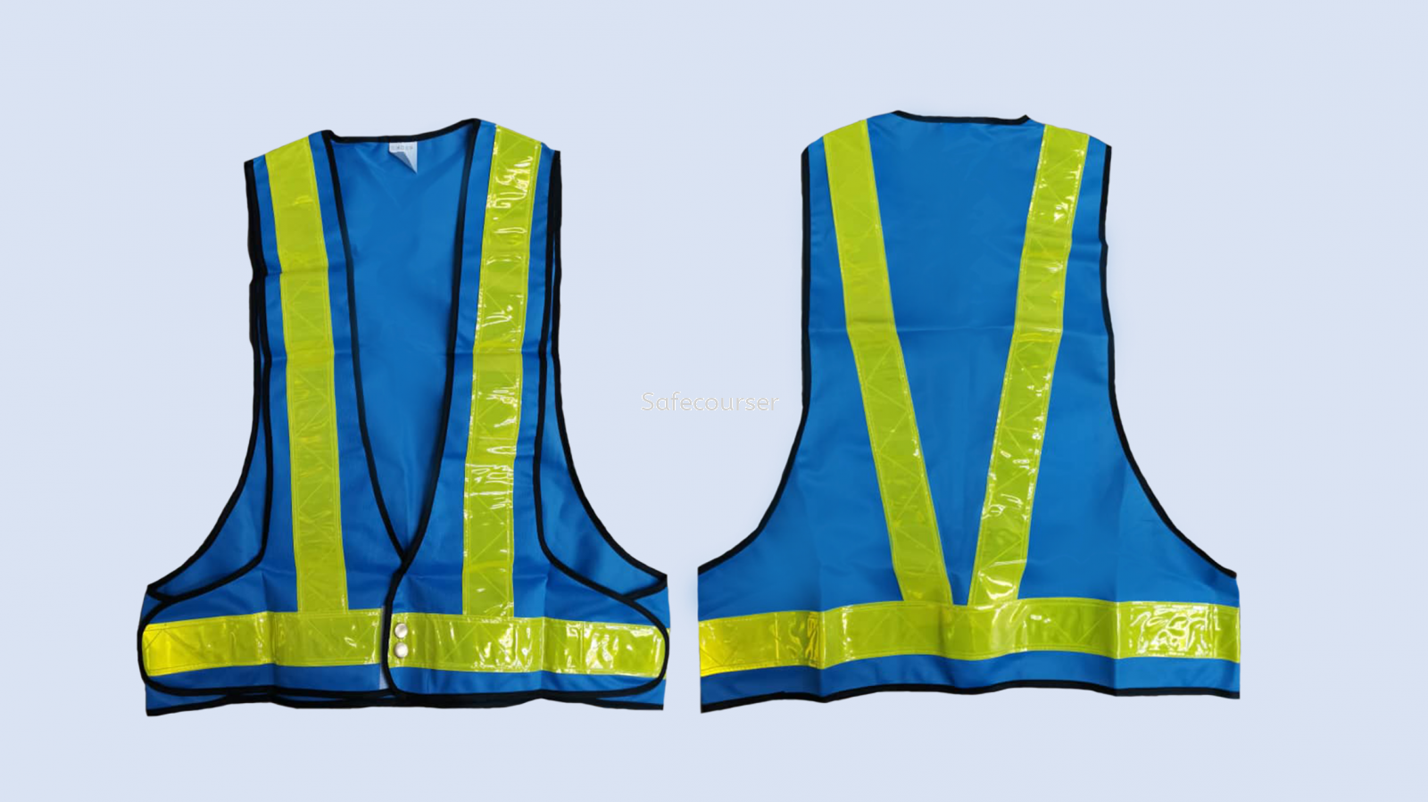 V-Type Safety Vest With Button And Pocket 