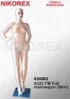 430002 C FEMALE PLASTIC MANNEQUIN SKIN (A222) Female Mannequin MANNEQUINS