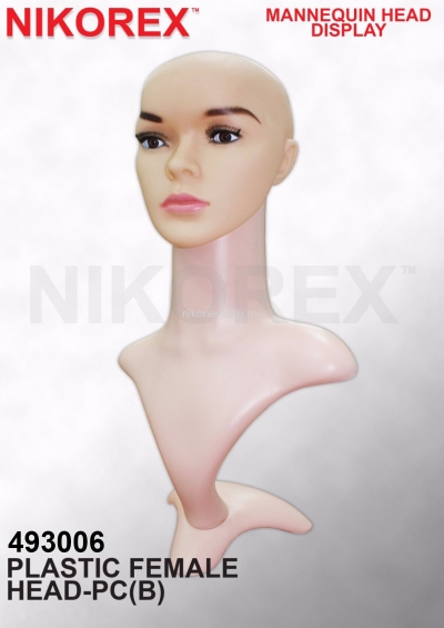 493006 �C FEMALE PLASTIC HEAD (B) SKIN