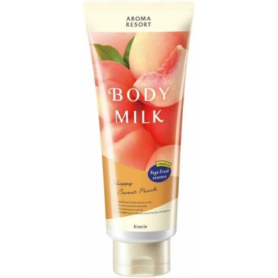 Kracie Aroma Resort Body Milk-Peach