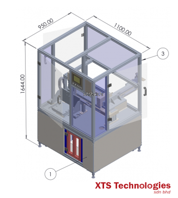 Leak Test Machine done by XTS Tech