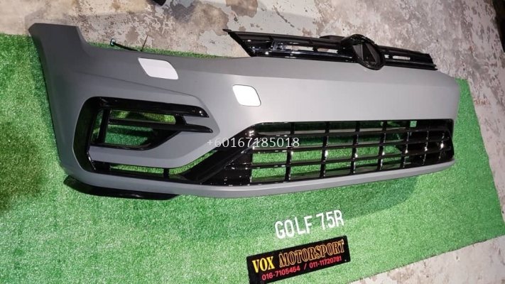 golf mk7.5 r bodykit bumper for volkswagen golf mk7 replace upgrade performance look pp material brand new set