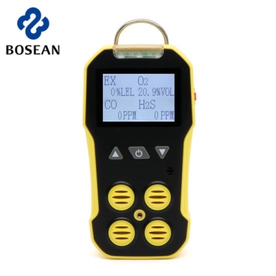 BOSEAN BH-4A PORTABLE 4 IN 1 GAS DETECTOR O2, CO, H2S, LEL