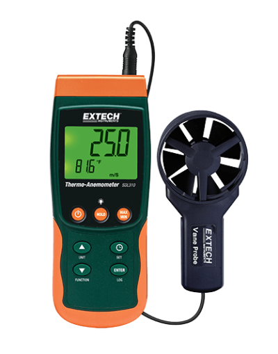 EXTECH SDL310 : Thermo-Anemometer/Datalogger