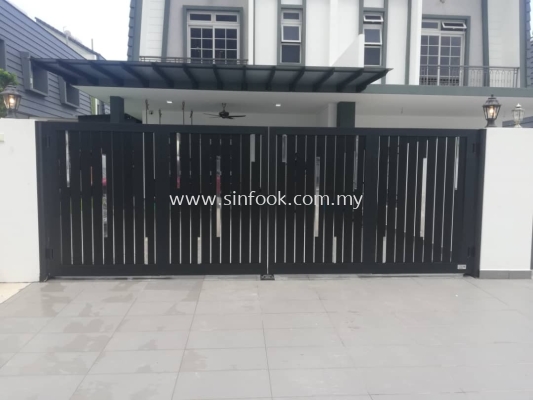 ALUMINIUM TRACKLESS FOLDING GATE