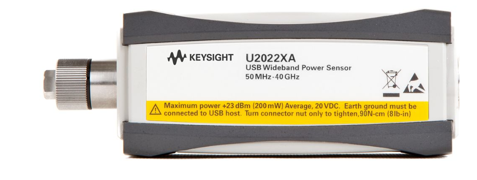 keysight u2022xa 50mhz to 40ghz usb peak and average power sensor