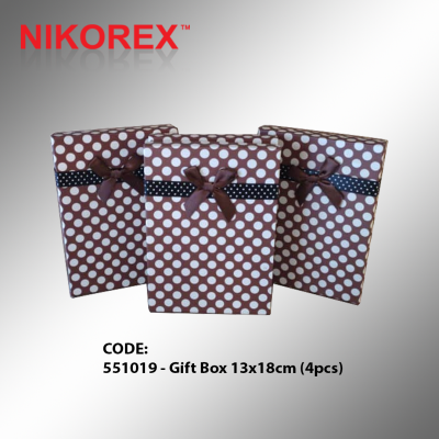 551019 - Gift Box 13x18cm (4pcs)