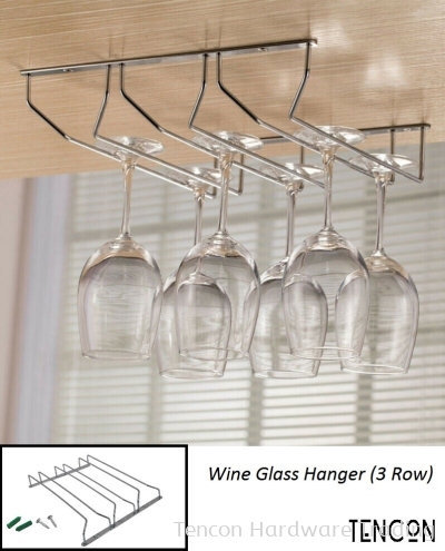 GHG-07 Three Row Glass Rack