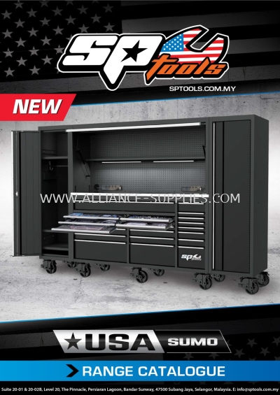 SP TOOLS USA Sumo Series Massive Storage Solution - Tools Cabinet