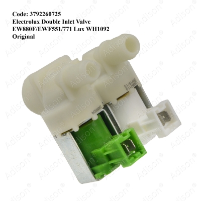 Code: 31407 Electrolux Double Inlet Valve