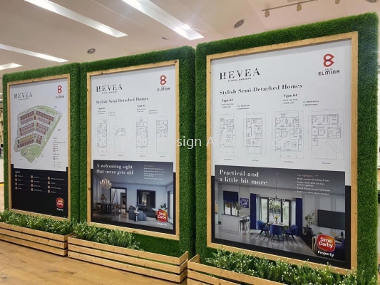 ELMINA PAVILION (SIME DARBY PROPERTY ELMINA) INKEJT WALL STICKER AT  SHAH ALAM U16,SELANGOR 