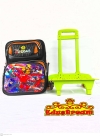 Zigzag School Bag with Trolley School Bag Stationery & Craft