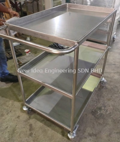 stainless steel trolley