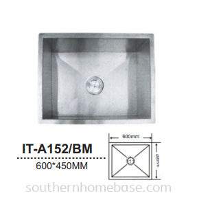 ITTO STAINLESS STEEL KITCHEN SINK IT-A152/BM