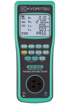 KYORITSU KEW 6205 Portable Appliance Testers