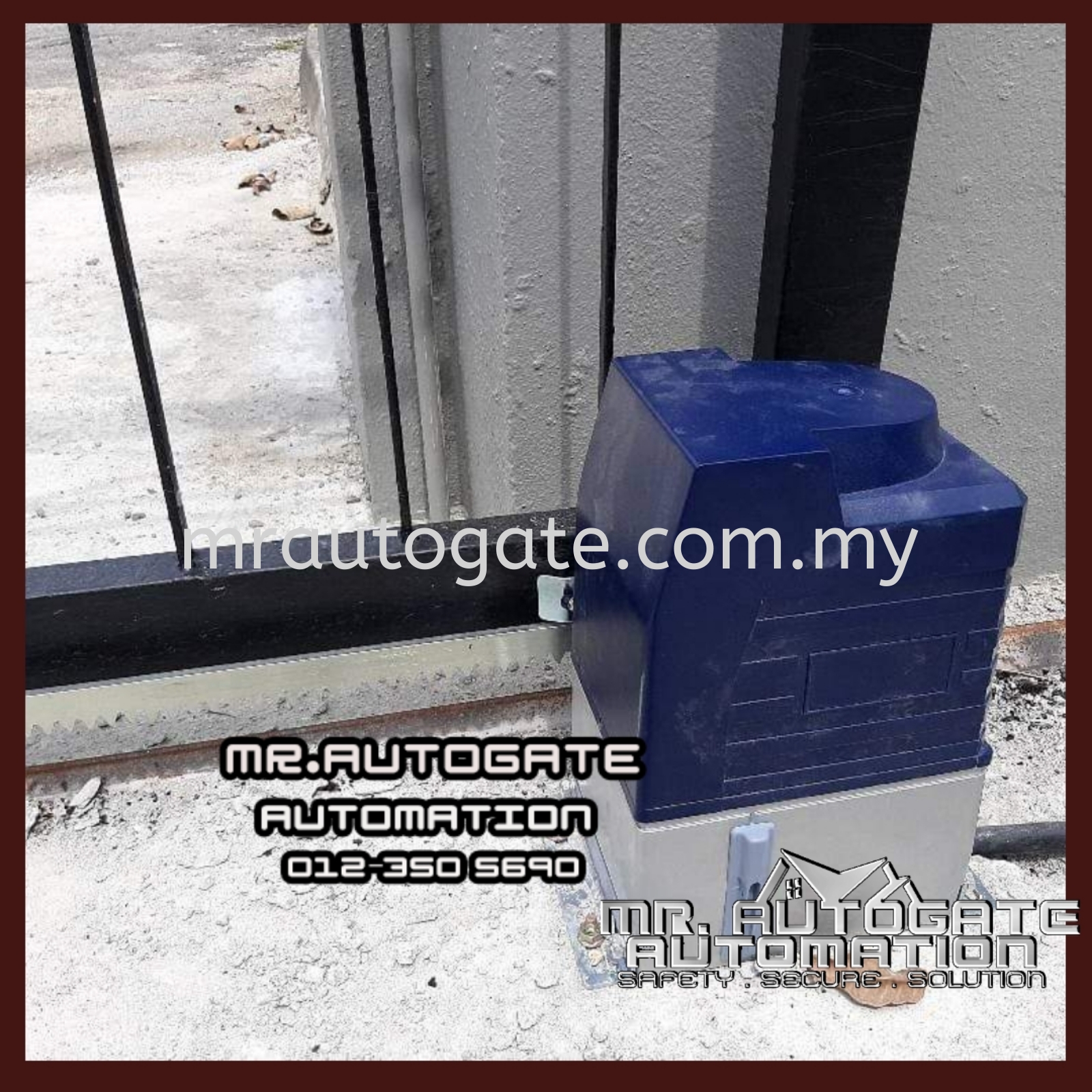 12Dec2020 E8-E2100 Sliding Autogate Sunway Damansara, Subang Jaya, Bandar Puchong Jaya, Taman Oug, Sri Petaling, Bandar Kinrara, Taman Mayang, Bukit Jalil