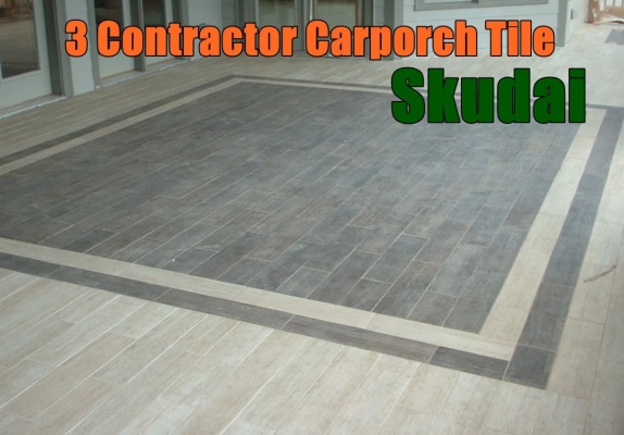 3 Carporch Floor Tiling Contractor In Skudai