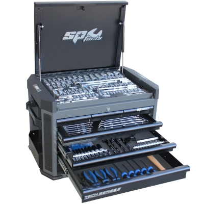 SP TOOLS TECH SERIES TOOL KIT - 251PC - METRIC/SAE - DIAMOND BLACK