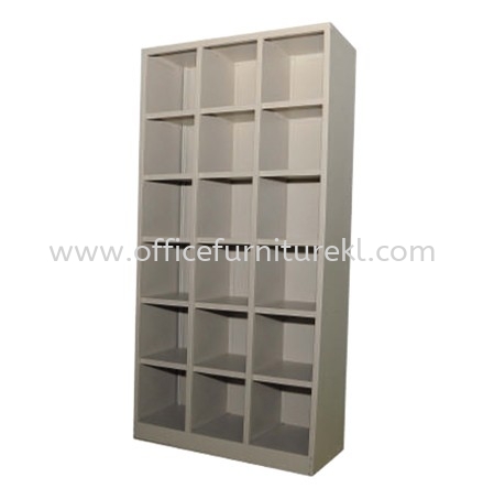 FULL HIGH STEEL 18 PIGEON HOLE  CABINET - Steel Cabinet Desa Pandan | Steel Cabinet Pandan Jaya | Steel Cabinet Taman Maluri 