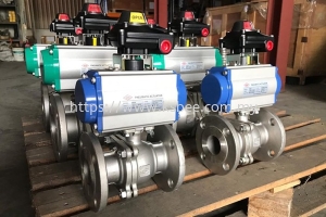 BSK Automation 2PC/3PC Body Ball Valve (Actuator Ball Valve)