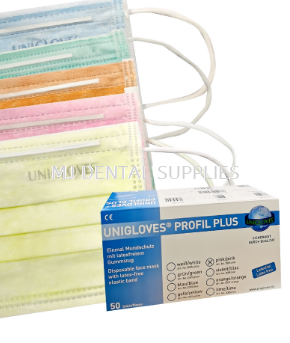3 PLY SURGICAL FACE MASK, MEDICAL GRADE (EARLOOP), UNIGLOVES