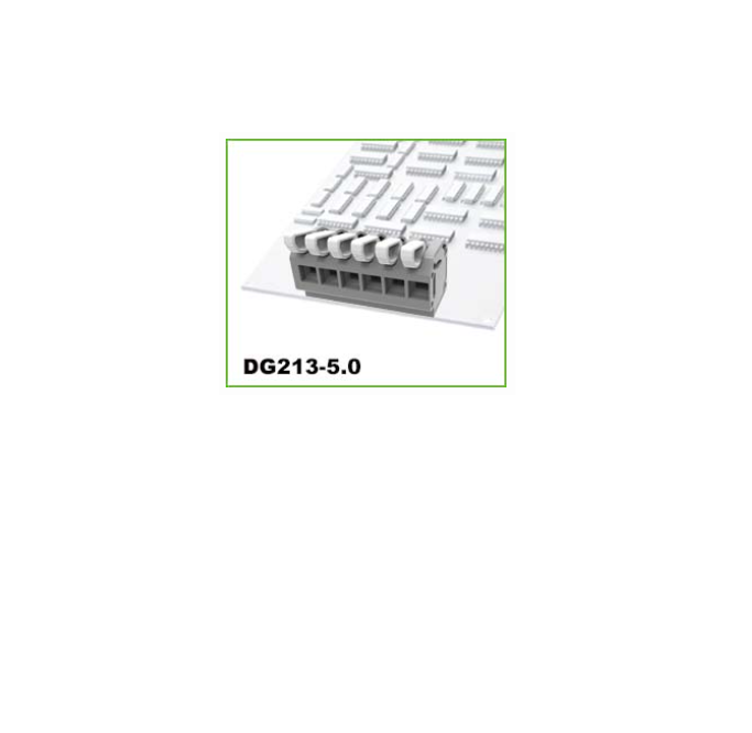 degson - dg213-5.0 pcb spring terminal block