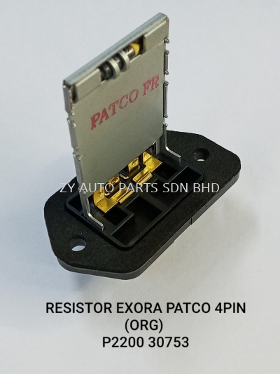 PROTON EXORA PATCO BLOWER MOTOR RESISTOR ORIGINAL 