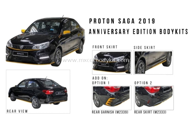 PROTON SAGA 2019 ANNIVERSARY EDITION BODYKIT