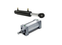 Hydraulic and Pneumatic Cylinders - Customize base on sample or drawing; design base on applications