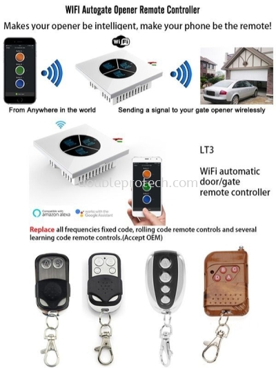 WIFI AUTOGATE PUSH BUTTON 