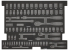 SP TOOLS EVA FOAM TOOL STORAGE (81PC METRIC/SAE) - SOCKETS SP50903 EVA Foam Storage Tool Kits