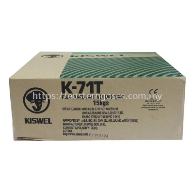 KISWEL FLUX CORE K-71T WELDING WIRE